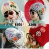 New fashion hats for children the woolen hat the multicolor hats