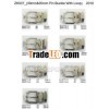 30mm, 35mm zinc-alloy brush nickle fashion metal pin buckle with clip,  man belt buckle accessory (B