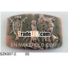 Fashion western man zinc belt buckle SZK856-6