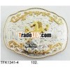fashion belt buckle,  western buckle with horse pattern for man use (TFK1341-4)