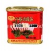 340g Canned Pork Luncheon Meat, Good taste 340g canned luncheon meat