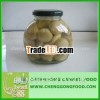 canned mushroom in glass jar