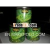 canned processed green peas