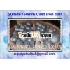 20mm-150mm steel ball in forged and casting