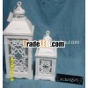 shabby chic outdoor candle lantern