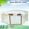 wooden playpen for baby/baby play yard with 8 sides