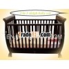 European design wooden sleigh baby cot/cribs BC-026
