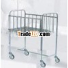 Stainless steel baby-bed