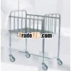 Stainless steel baby-bed