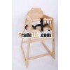 New Item Wooden Baby High Chair
