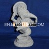 Stone Art dancing Ganesha Religious Sculpture handcrafted Idol beautiful new