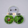 Button badge with pin/Promotional Tin button badge