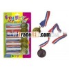 plastic gold medal toy,  party favor, award gifts