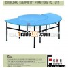 Round table & U-shape table for kids, Kid table for sale, New style kids table, Kindergarten fur