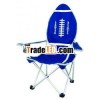 Rugbyball folding beach chair