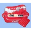 Inflatable red double Seat cooler sofa