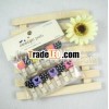 Wooden photo clips paper clips
