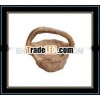 Hand Carved Unique Small Root Wooden Baskets