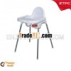 Cheap baby chair with high legs plastic baby dinning chair