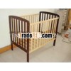 Solid wood baby crib (1107)