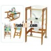 wooden high chair