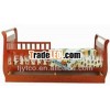 The comfortable sleigh Toddler Bed w/ Trundle