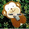 hot selling Lovely monkey Metal bookmark