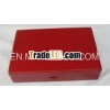 high glossy derby red wood gift box