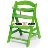 Wooden baby high chair