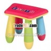 plastic colorful kids study stool