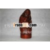 China home decor bamboo root carving Happy Buddha