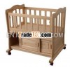 wooden baby crib/baby cot/baby bed design