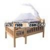 Safety and Comfortable baby wooden cradle (wj278337)