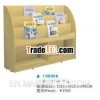 natural wood bookshelf J05906