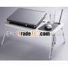 plastic portable mini laptop desk with fan