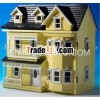 1:12 scale dollhouse with door,  window and staircase