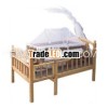 wooden cradle