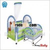 Newest hot baby cribs baby swing bed factory prices with wheels