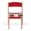 solid wood color high chair for kids