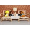 wooden baby sofa