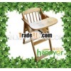 Wood baby dining chair