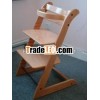 HJF-3043 wooden baby high chair