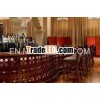 Modern solid wood with wooden veneered lobby bar furniture