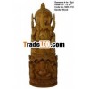 Sandalwood Ganesha statue