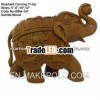 carved sandalwood elephants