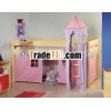 pine bunk bed wooden solid wood furniture home bedroom furniture children furniture