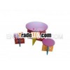 Round Kid's Table and Chair,  2-Seaters Kid's Table and Chair,  Children Table Sets