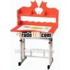 Orange Wooden Children Corner Study Table Designs