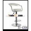 hot selling Unique Design white PU bar stool high chair