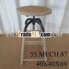 french antique metal industrial bar stools